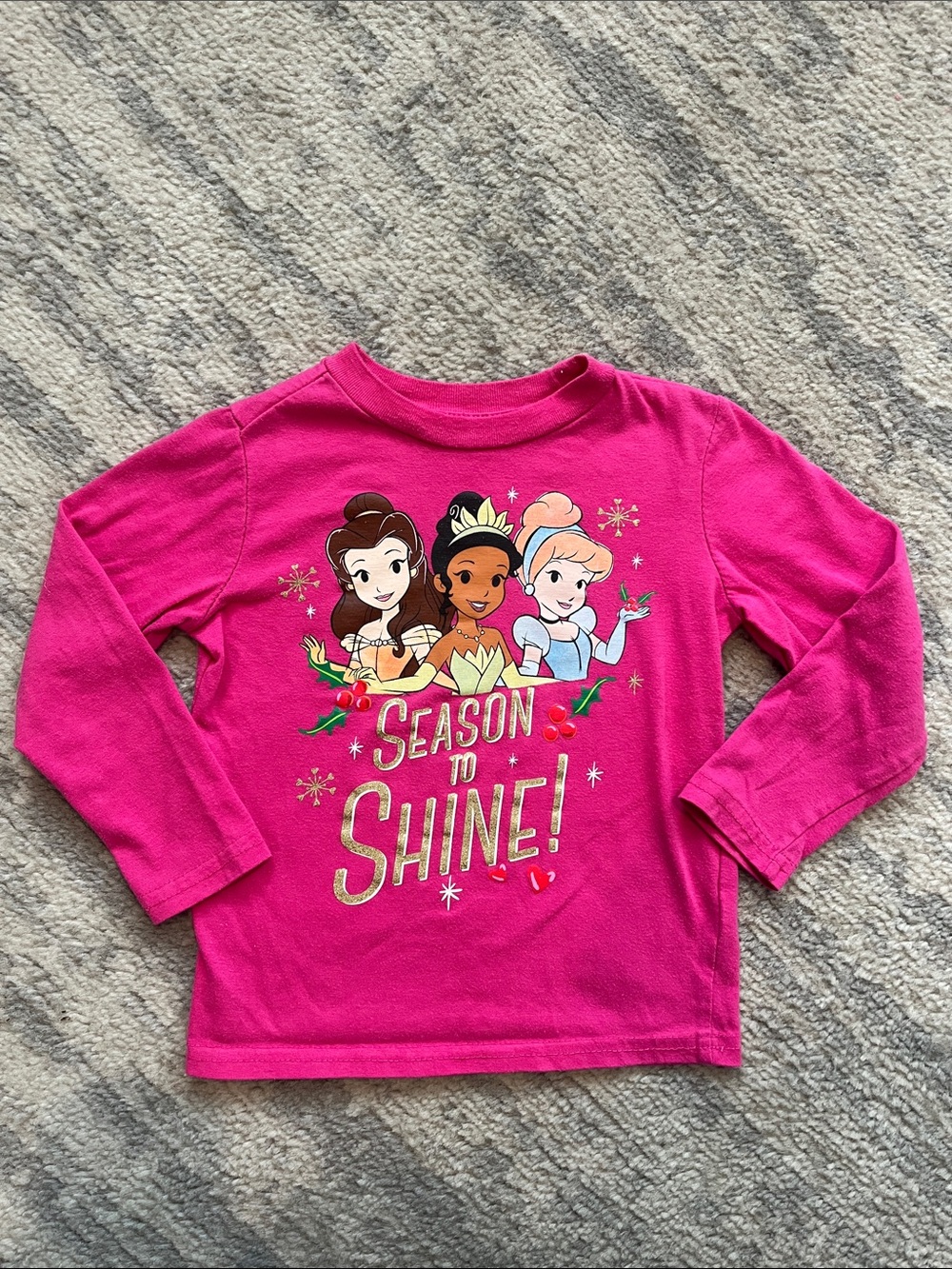 Disney Long Sleeve 'Season to Shine' Princess Tee